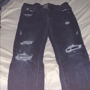 American Eagle ripped jeans